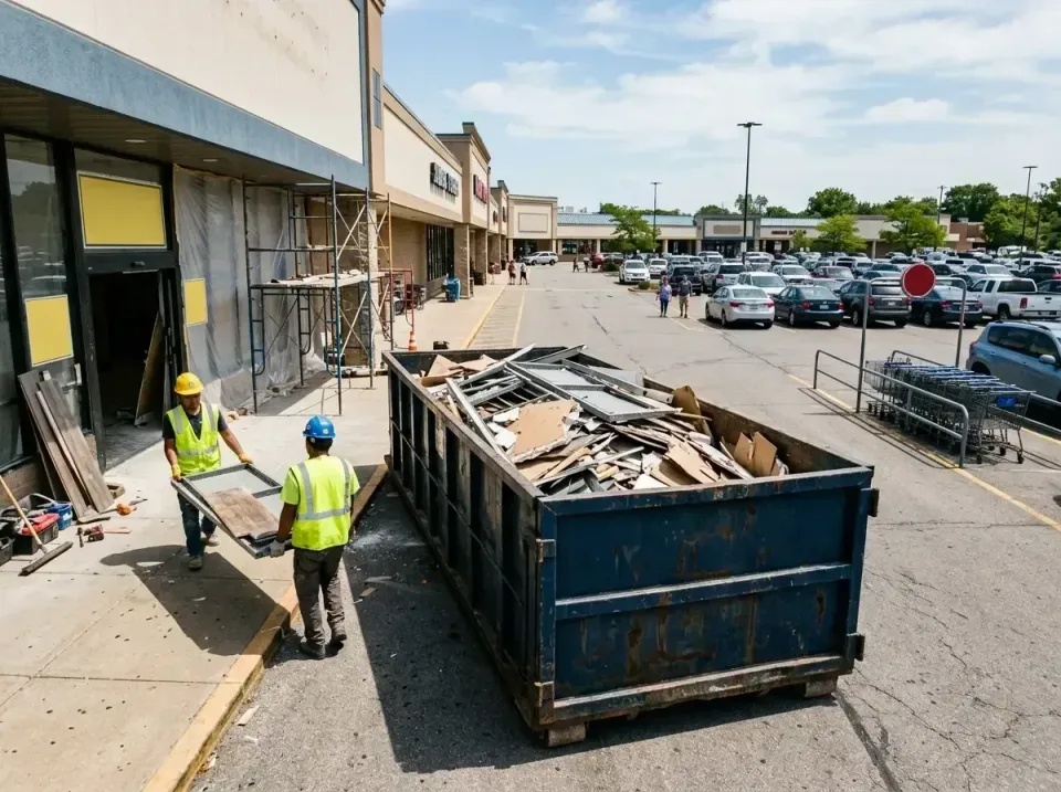 retail-store-renovation-debris-003 — frequently asked questions, Roll-off Dumpster Rentals in Merrionette Park, IL